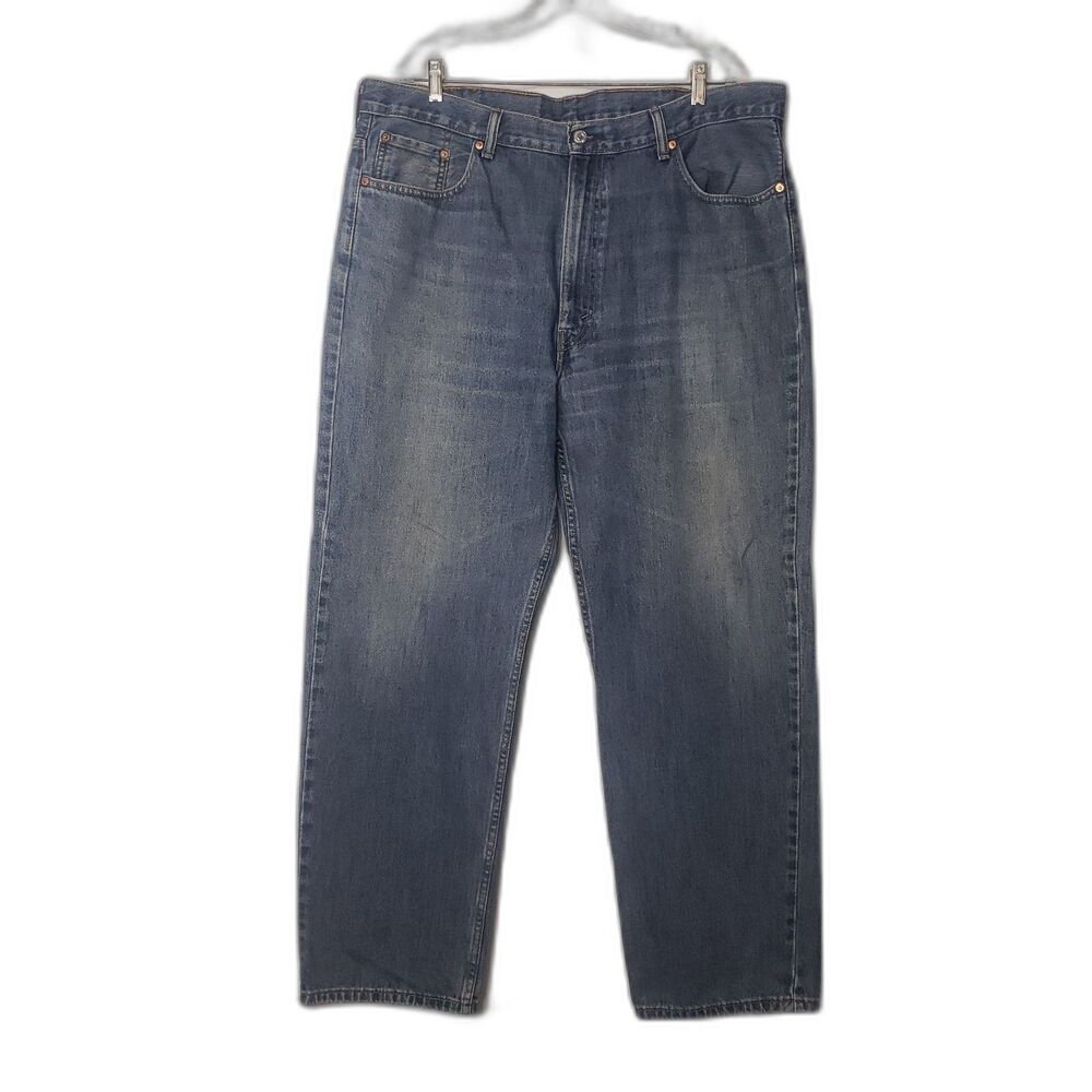 LEVIS 550 W42 L32  Denim Blue Jeans Mens Size 42 X 32 - Picture 7 of 7